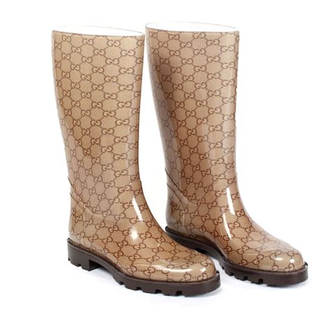 mens gucci wellington boots|gucci men's boots162616 price.